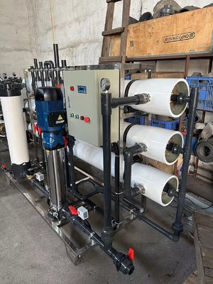 Good price 6000LPH Commercial RO System For Borehole Water Filtration online