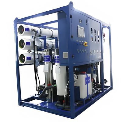 Good price Siemens S7 PLC Seawater Desalination System Producing 99.5% Desalted Water online