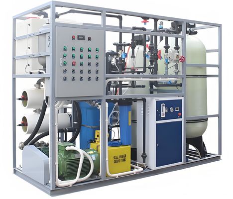 Good price Recover Rate 38% Seawater RO System With Siemens Control And Danfoss Pump online