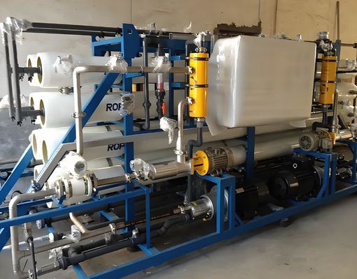 Good price Danfoss / Grundfos Pump Seawater Desalination System With 6.5Mpa Operating Pressure online
