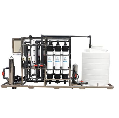 Good price Industrial 500kg Ultrafiltration Water Purification System Pre Treatment with 80-90% Recovery Rate online