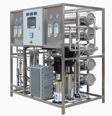 Good price Filmtec/Toray Membrane Siemens S7 PLC Industrial Grade Two Stages RO EDI Water Treatment Equipment online