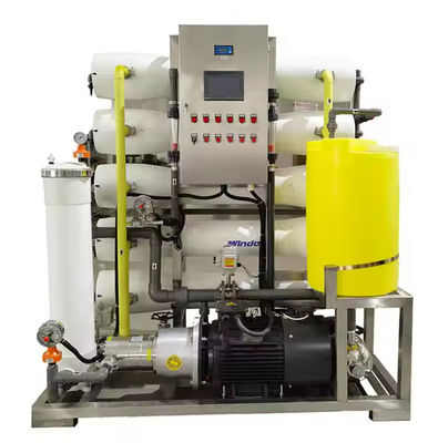 Good price Multi Media Filtration/Ultrafiltration Seawater Desalination System with 38% Recovery Rate online