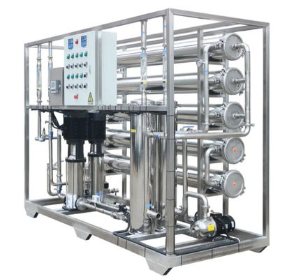 Good price 40-100°F Water Commercial RO System with 99% Salt Rejection Rate and 380V/50Hz Power Supply online