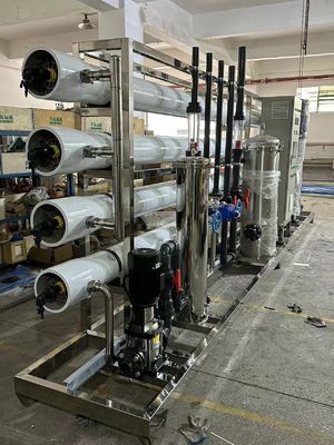 Good price High Salinity Brackish Water RO System Siemens PLC Controlled For 5-45.C Feed Water online