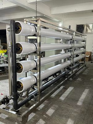 Good price 500-1000M3/Day Brackish Water RO System With PLC Control And UV Sterilizer online