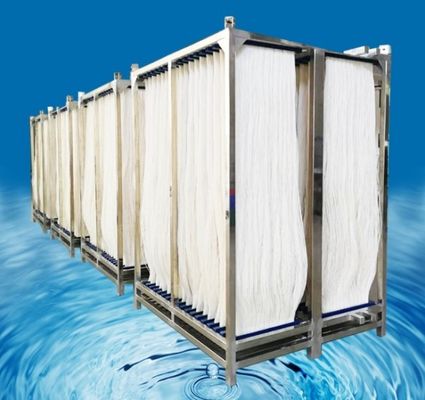 Good price Hollow Fiber MBR Membrane With PVDF Material 0.02-0.04MPa Work Pressure online