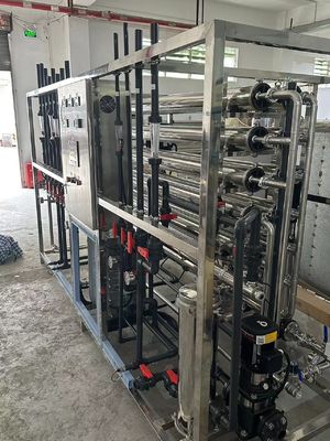 Good price Two Stages RO EDI Plant Ultrapure Water Machine Stainless Steel Fitting online
