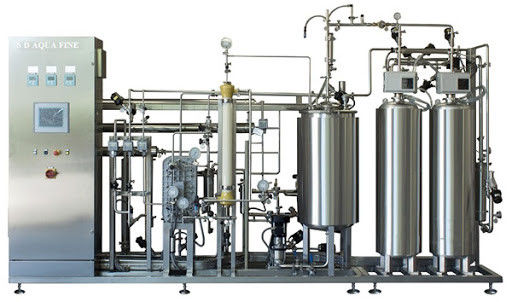 Good price Two Stages RO EDI System With Siemens S7 PLC Control And 5-15kw Power Consume online