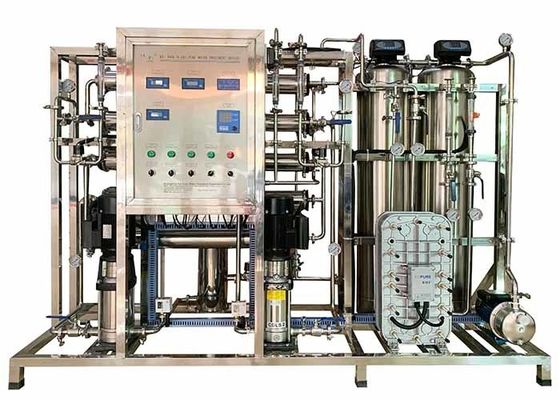 Good price 1-50m3/H Capacity EDI System With UPVC / SS304 Fitting And Grundfos / CNP Pump online