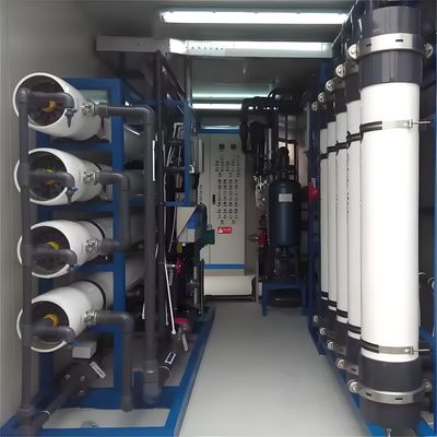 Good price 99% Salt Rejection Containerized Reverse Osmosis System 100 - 1000m3 Capacity online