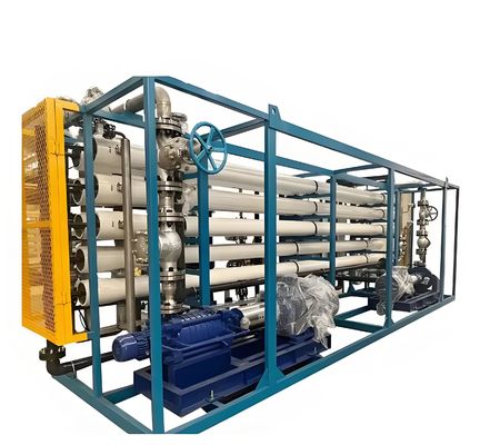 Good price Siemens S7 PLC Electric Control Seawater RO System With USA Filmtec Ro Membrane online