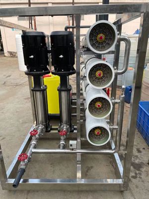 Good price PLC Control Nanofiltration System 50-80% Recovery Rate Temperature Range 5-40.C online