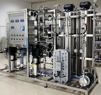Good price 2 Stages RO EDI System With Siemens S7 PLC Control and UPVC / SS304 Fitting online