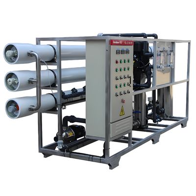 Good price 98% Salt Rejection Brackish Water RO System With Siemens PLC Control online