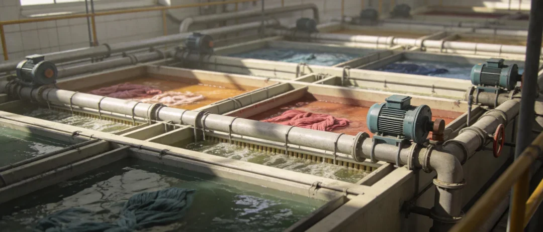 Textile and Dyeing Industry Effluent Treatment