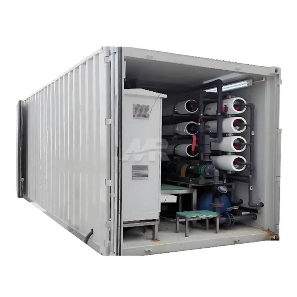 12TH Containerized Water Treatment Plant for Desalination
