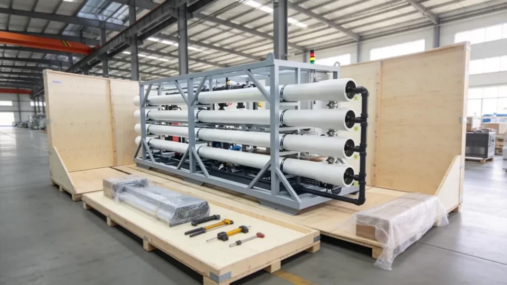 12m3Hour Sea Water Reverse Osmosis System for Desalination Packaging and Global Delivery