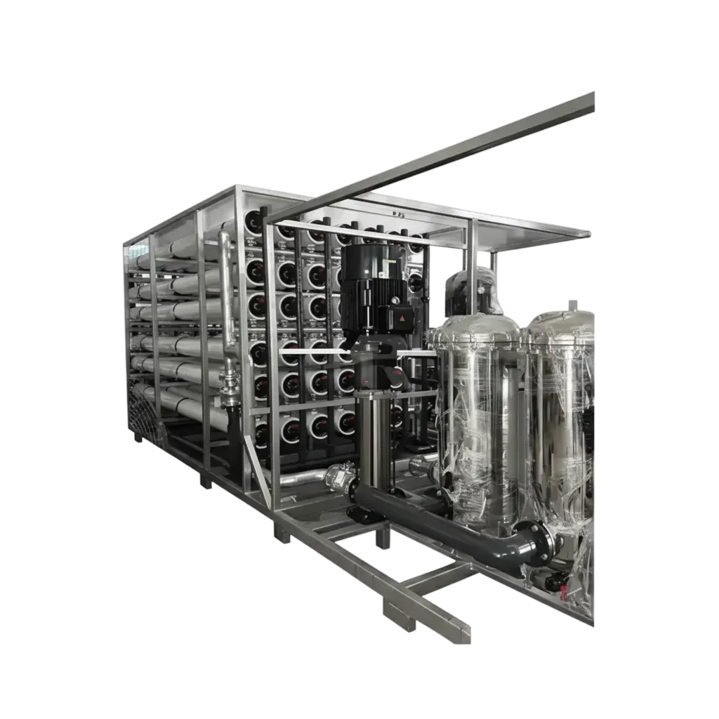 150m3H Industrial Water Purified by Reverse Osmosis Plant