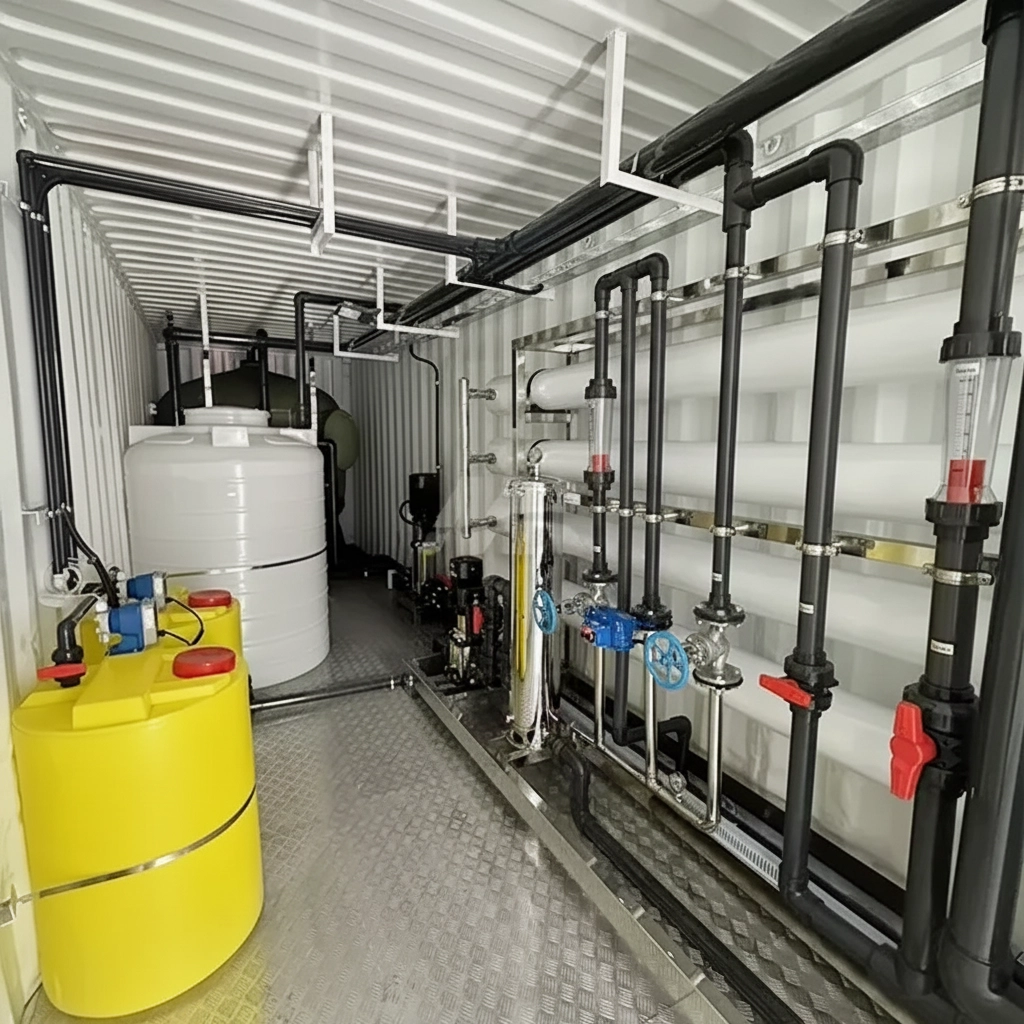 25TH Containerized Reverse Osmosis Plant for Desalination