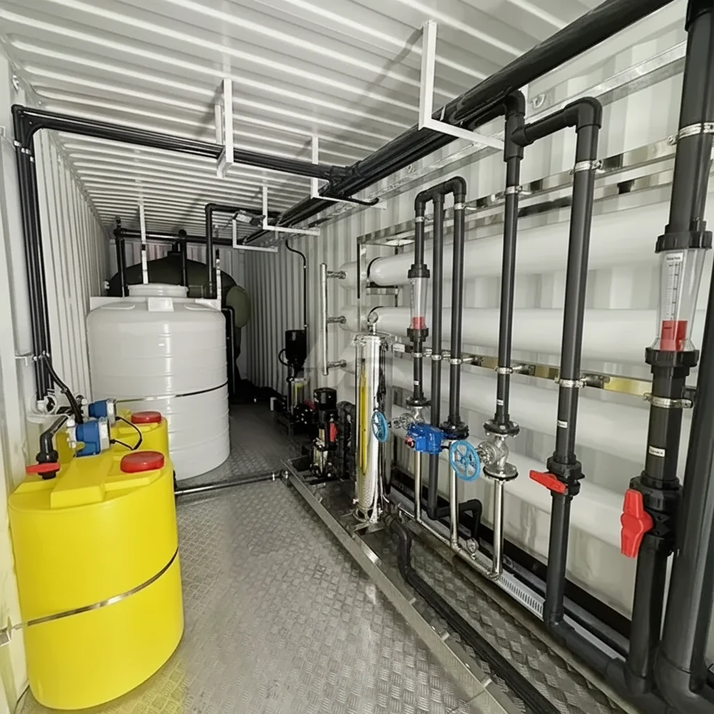25TH Groundwater Desalination Containerized RO Plant