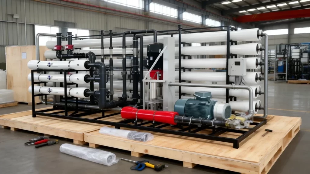 25m3Hour Seawater RO System for Desalination Packaging and Global Delivery