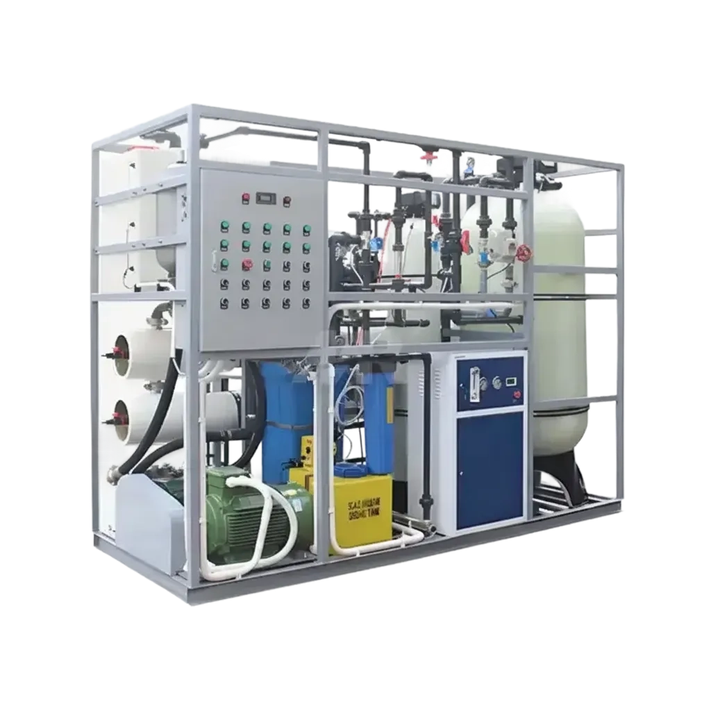 2m3Hour Desalination System for Sea Water Treatment