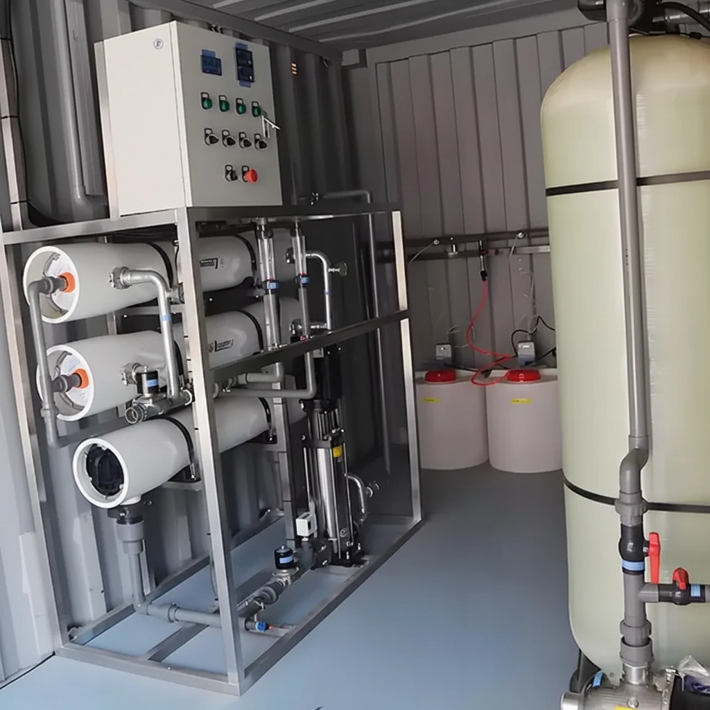 3TH Borehole Containerized RO System Energy-Efficient
