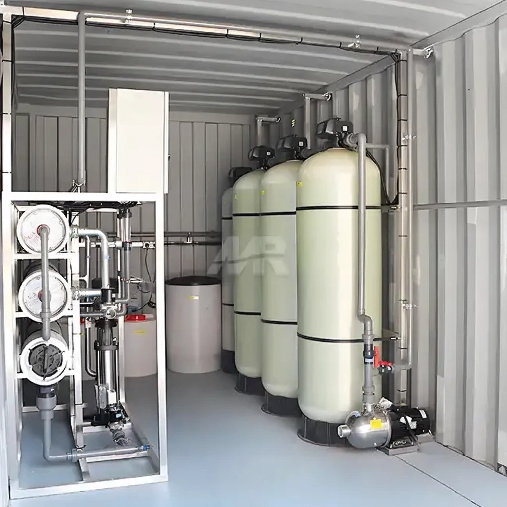 3TH Borehole Water Treatment Containerized RO Equipment