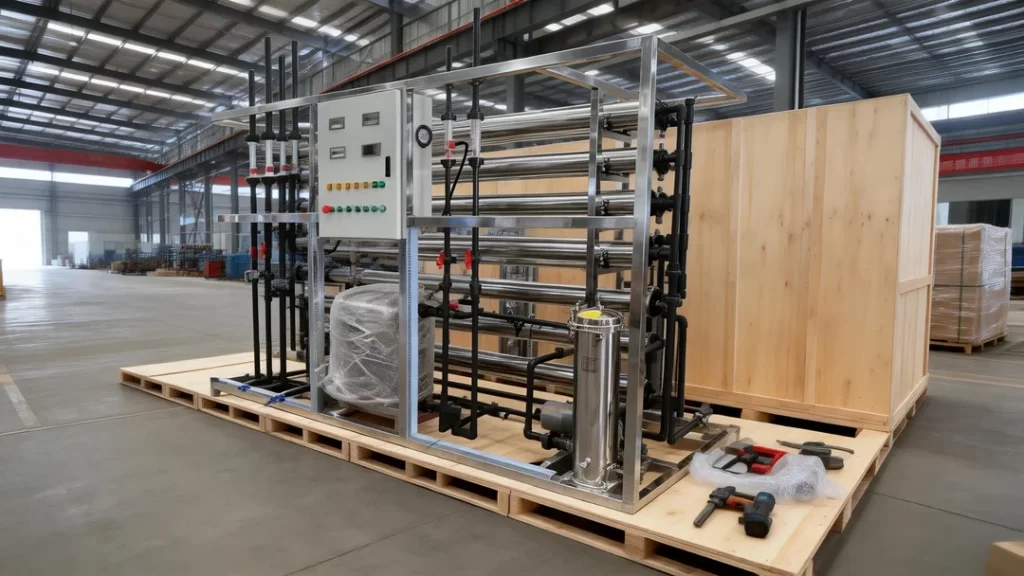 3THour Ultrapure Water Production EDI System  Packaging and Global Delivery