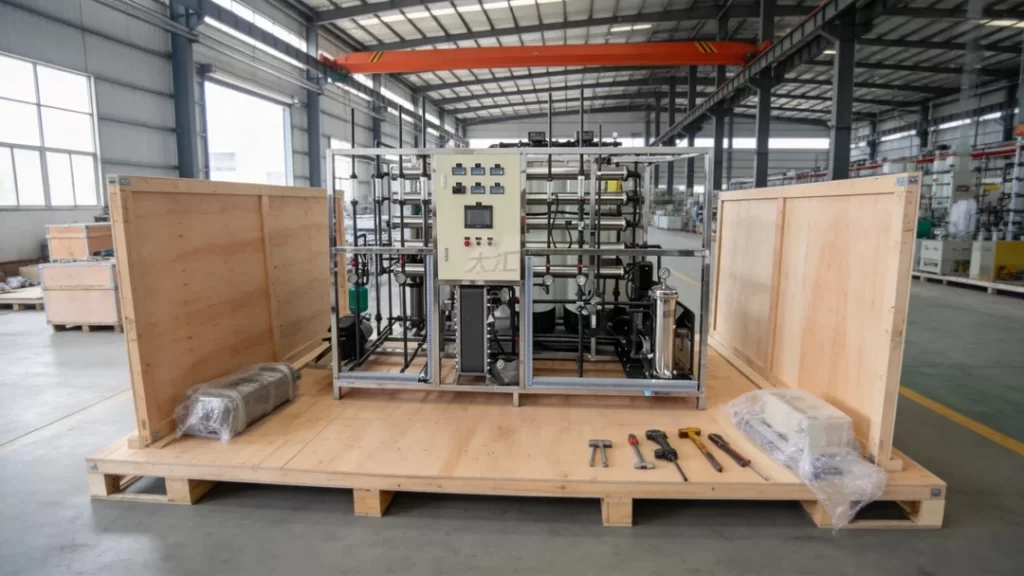 4THour EDI Water Purification System Energy-Efficient  Packaging and Global Delivery