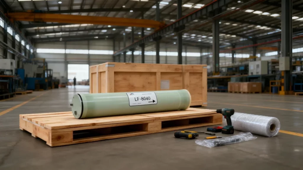 8040 RO Water Filter Membrane Long Lifespan 1.55 MPa  Packaging and Global Delivery