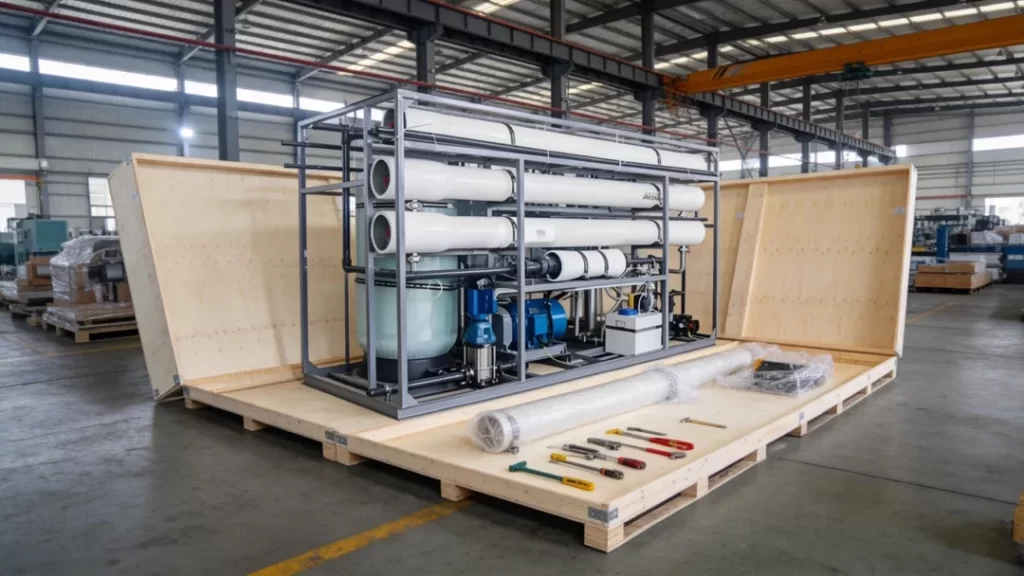 8m3Hour Sea Water Treatment Plant Corrosion-Resistant Packaging and Global Delivery