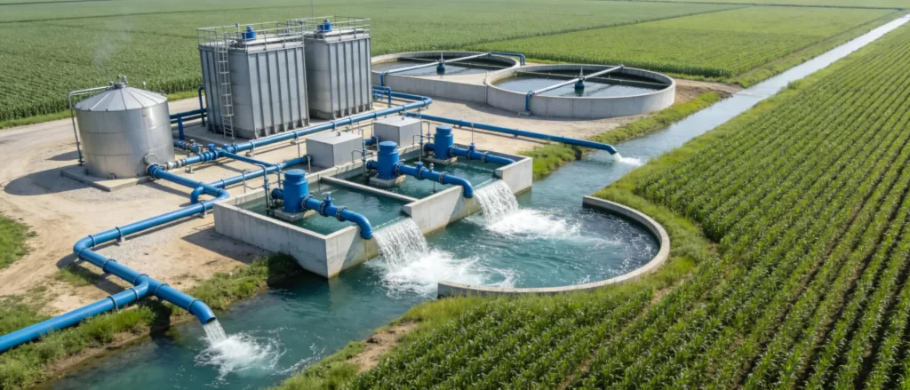 Agricultural Irrigation Water Treatment Project