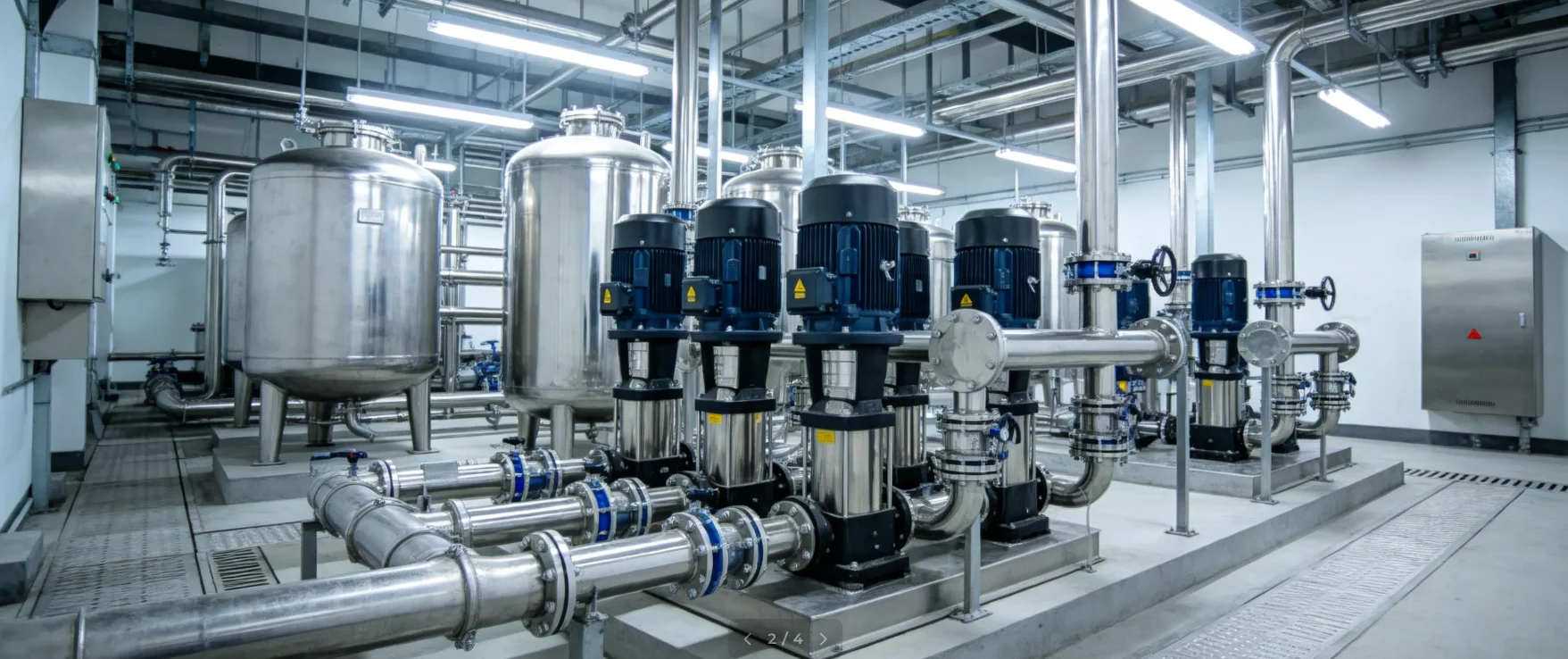 Commercial Building Water Supply Projects
