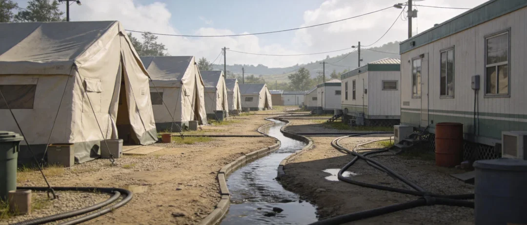 Portable Wastewater Treatment for Temporary Settlements