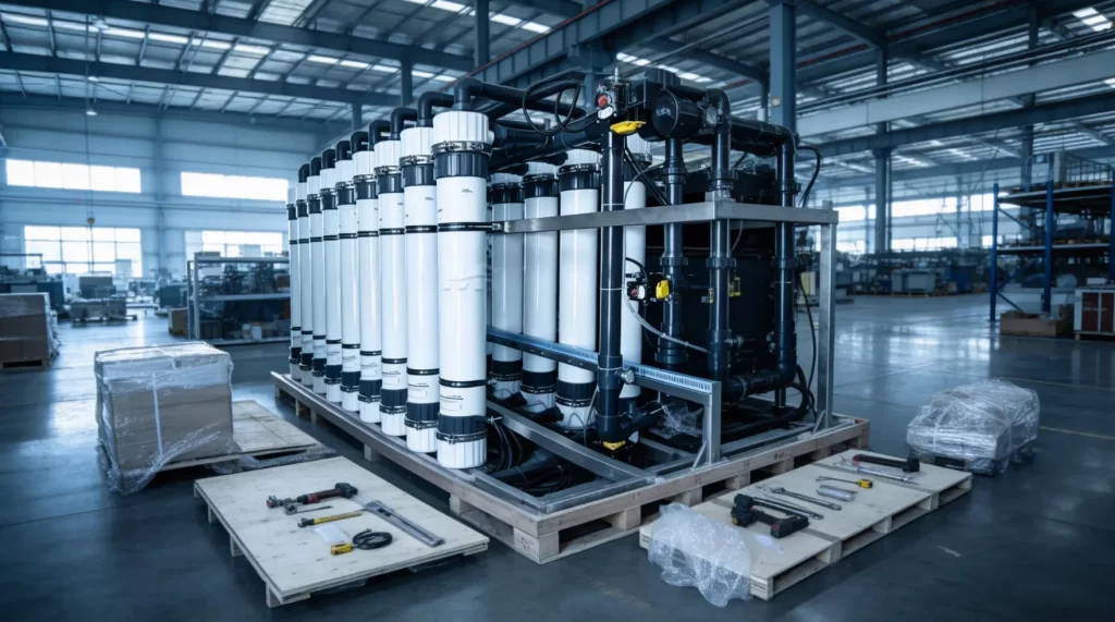 Ultrafiltration Systems Treatment of Industrial Wastewater Packaging and Global Delivery