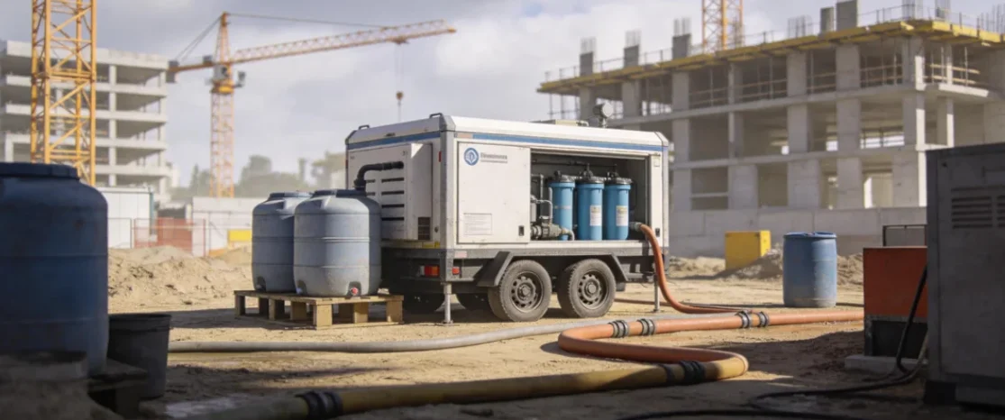 Water Treatment for Temporary Construction Sites